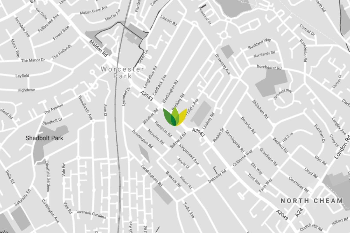 Trinity Homecare Office Location, Worcester Park