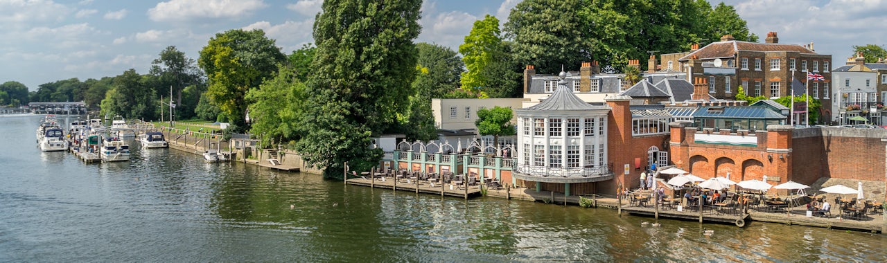 Kingston Upon Thames, The River Thames in the west of London