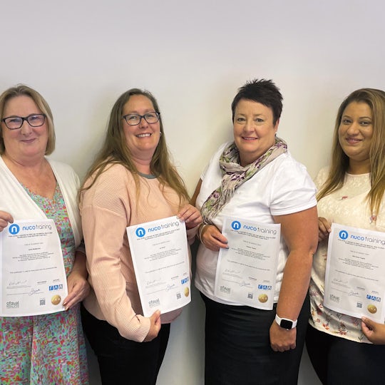 Trinity Homecare staff that have completed the Mental Health First Aid Training